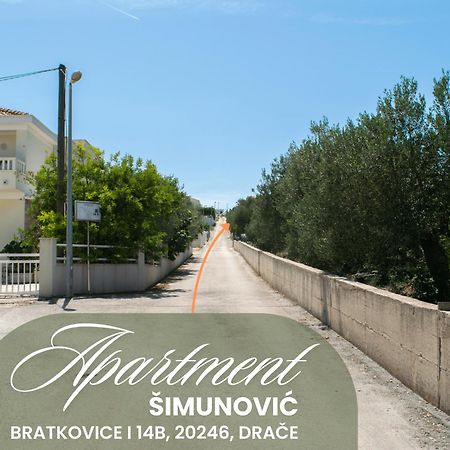 Drače Apartment Simunovic מראה חיצוני תמונה