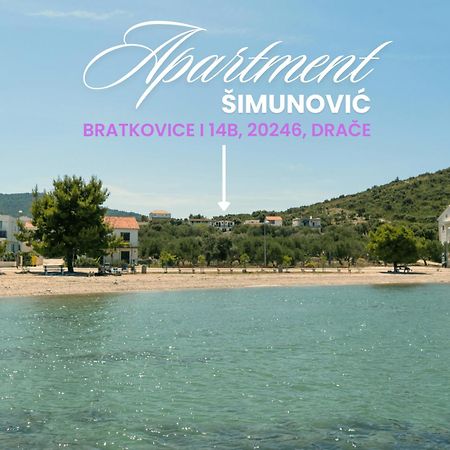 Drače Apartment Simunovic מראה חיצוני תמונה