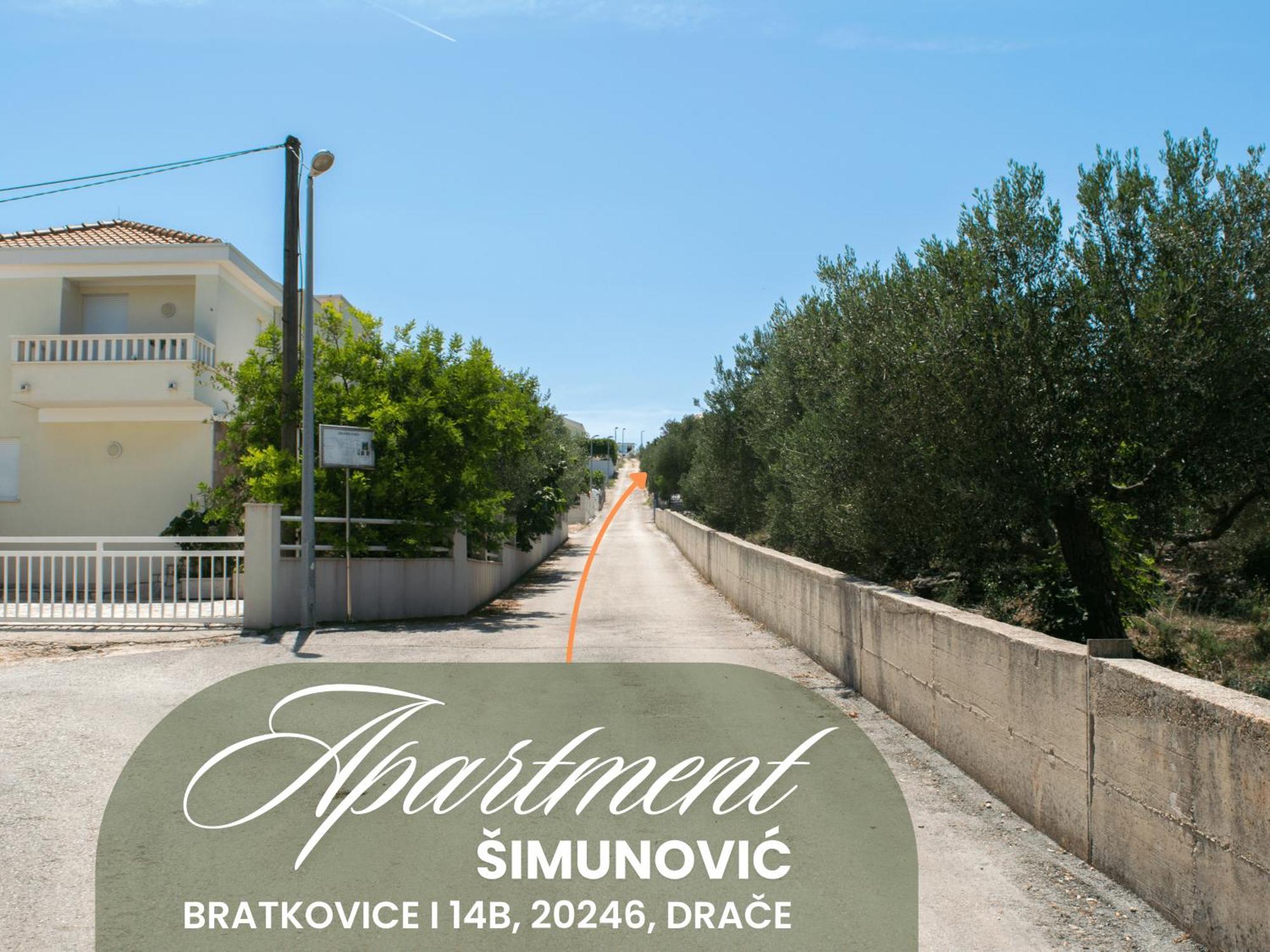 Drače Apartment Simunovic מראה חיצוני תמונה